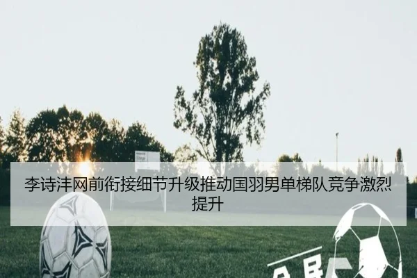 李诗沣网前衔接细节升级推动国羽男单梯队竞争激烈提升